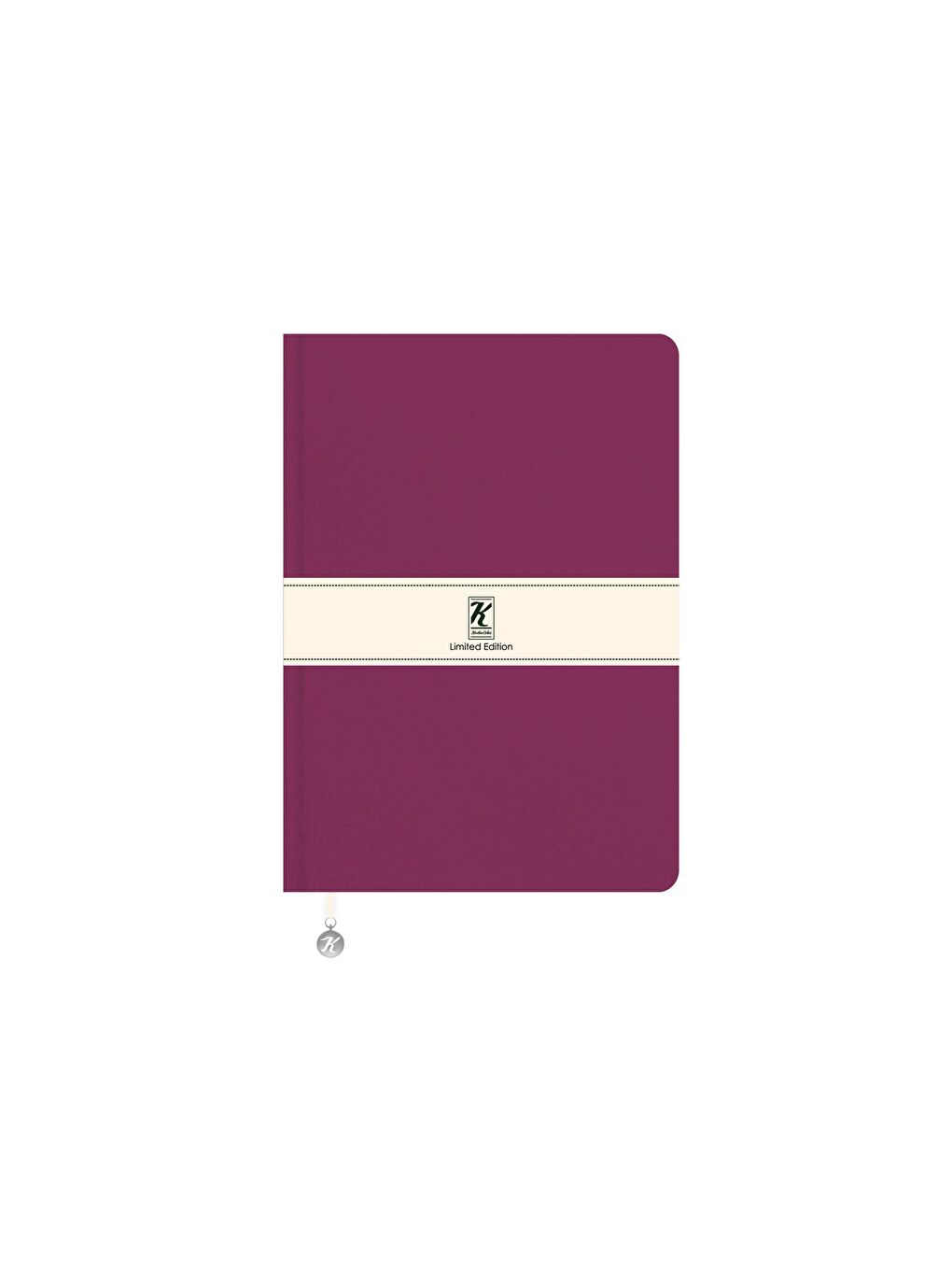 A5 Çizgili Termo deri ve Esnek Kapak Limited Edition Defter - Mor