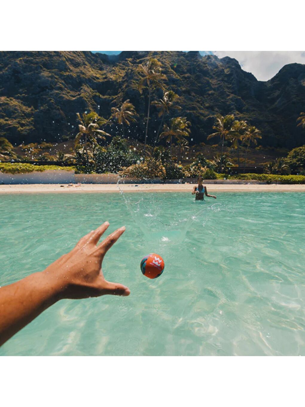 Orijinal Suda Zıplayan Top Sarı-4