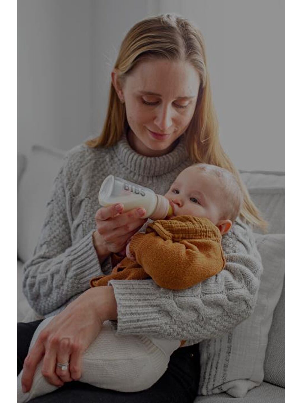 Baby Bottle İkili Biberon Ucu Yavaşı Akış-1