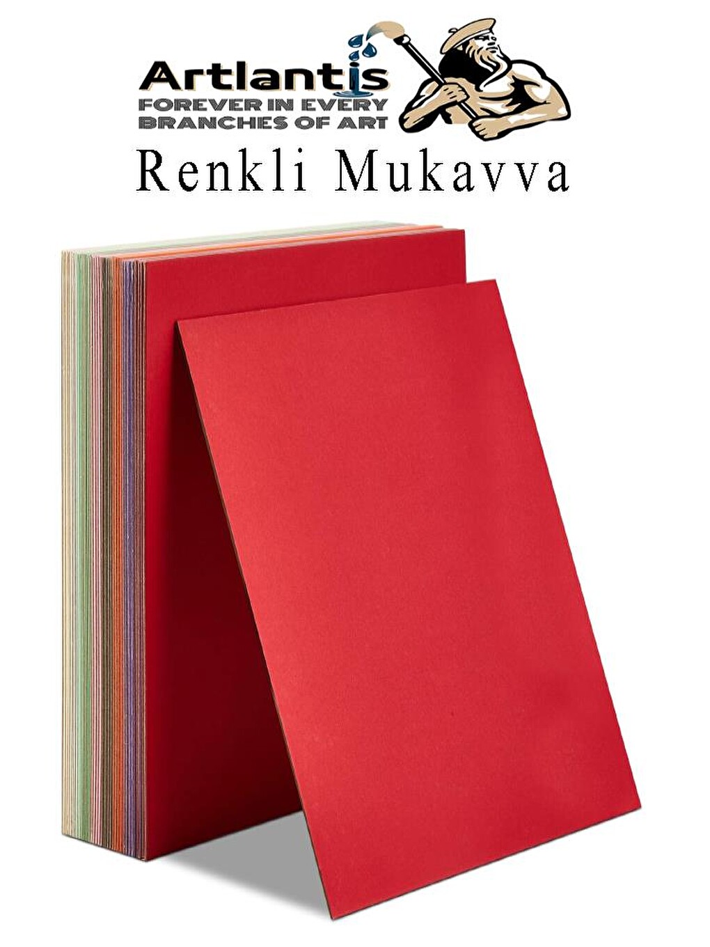 Renkli Mukavva 5 Renk 50x70 Cm 1 Paket Sert Renkli Karton 1.0 Mm Okul Okul Öncesi Anasınıfı Hobi Etk-1