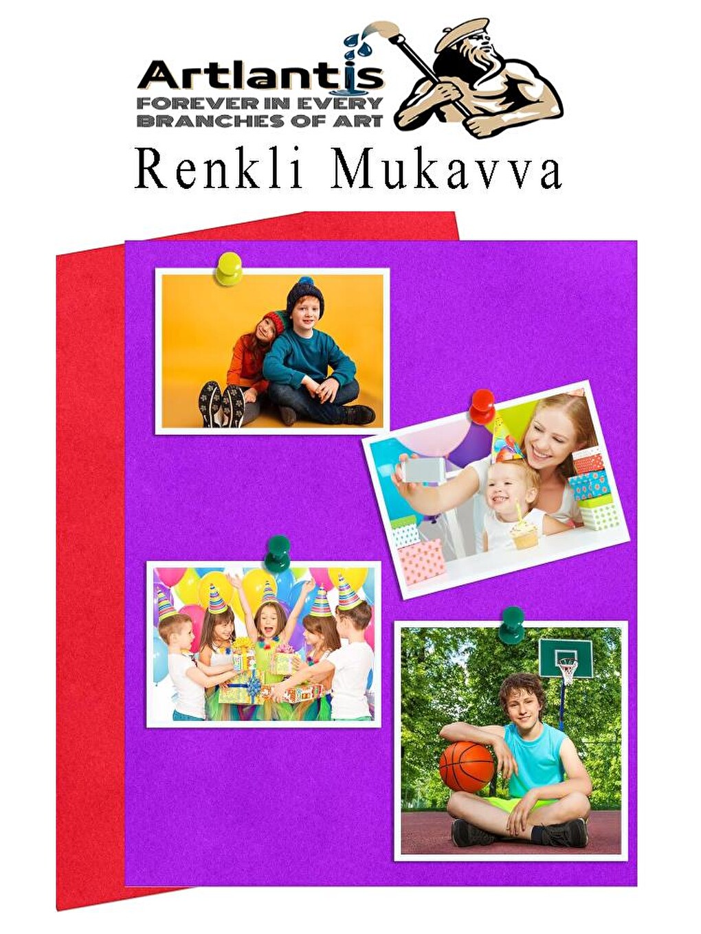 Renkli Mukavva 5 Renk 50x70 Cm 1 Paket Sert Renkli Karton 1.0 Mm Okul Okul Öncesi Anasınıfı Hobi Etk-4