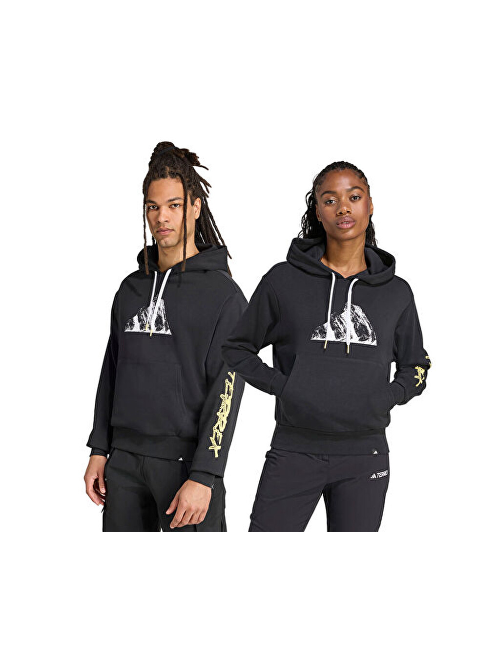 U Snow Hd Unisex Outdoor Sweatshirts Jm6363 Siyah-5