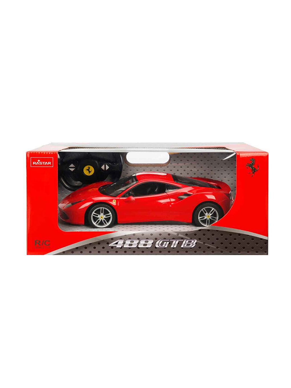 Ferrari 488 GTB Uzaktan Kumandalı Işıklı Araba Kırmızı S00075600-1