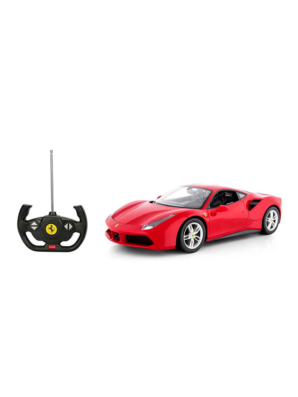 Ferrari 488 GTB Uzaktan Kumandalı Işıklı Araba Kırmızı S00075600-4