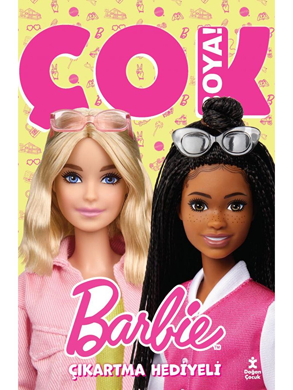 Doğan Çocuk Barbie Çok Boya! Çıkartmalı Dev Boyama Kitabı -