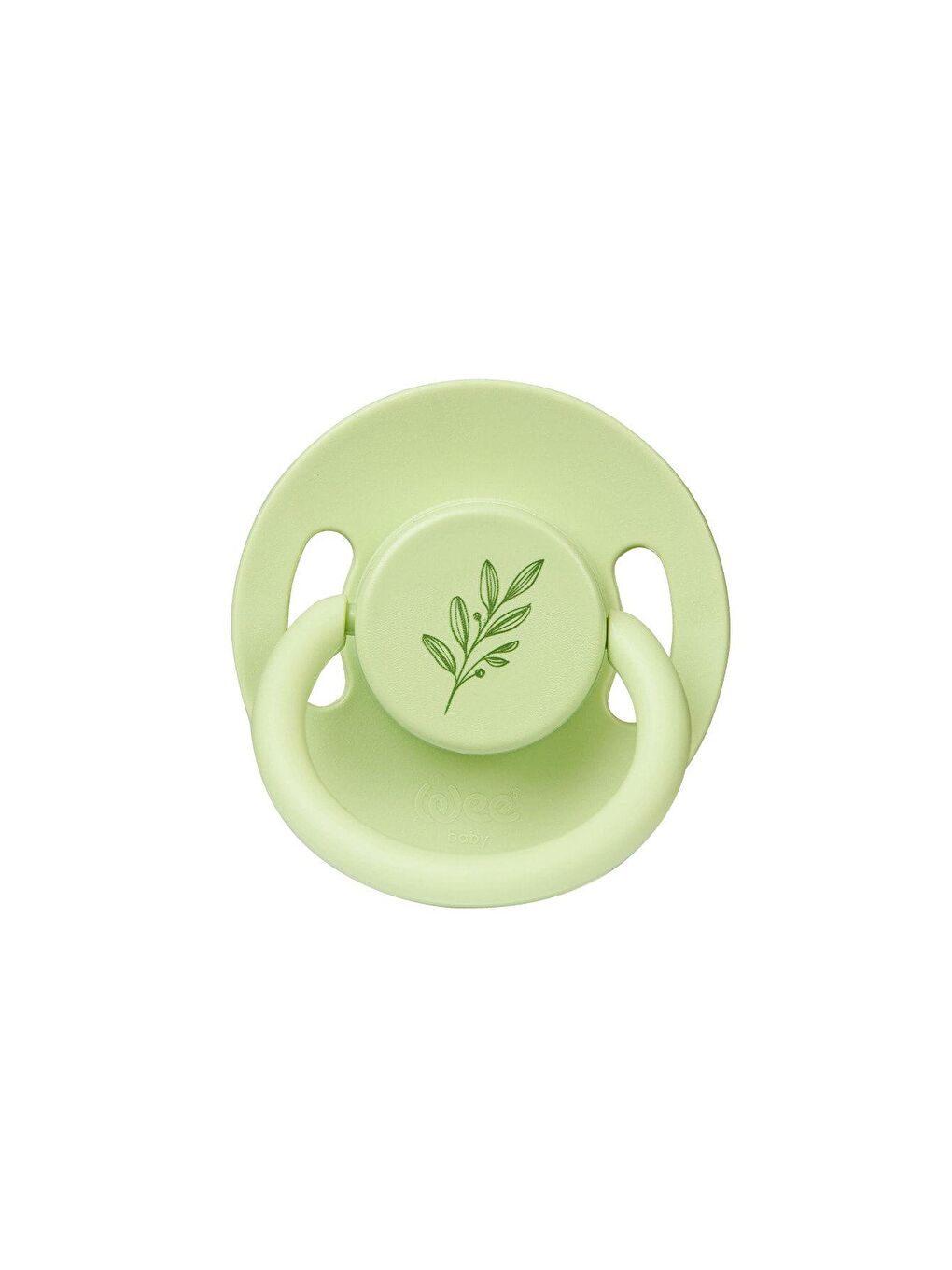 Pure Yuvarlak Uçlu Kauçuk Emzik No:2 - YEŞİL-1