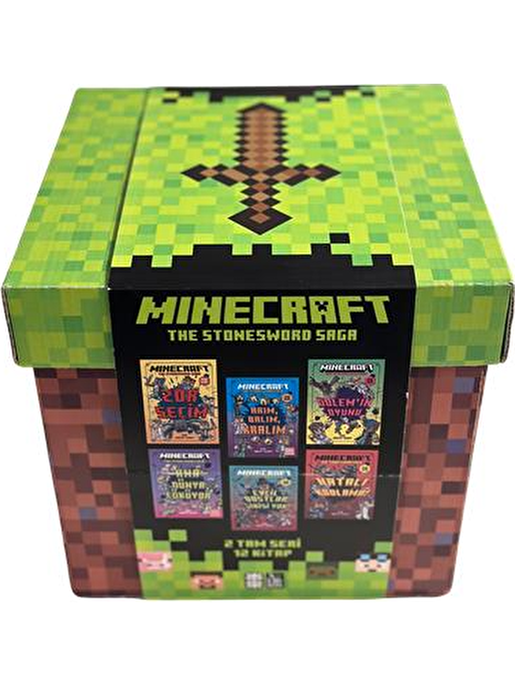 Mega Minecraft Küpü 12 Kitap Set - Nick Eliopulos