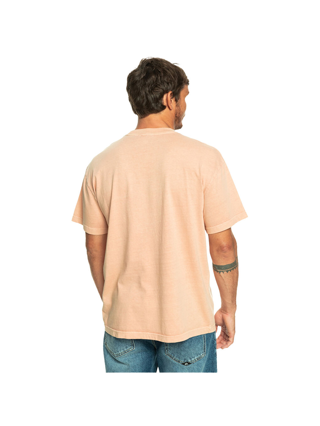 Karışık Naturaldye Kttp Erkek Kahverengi Tişört-3