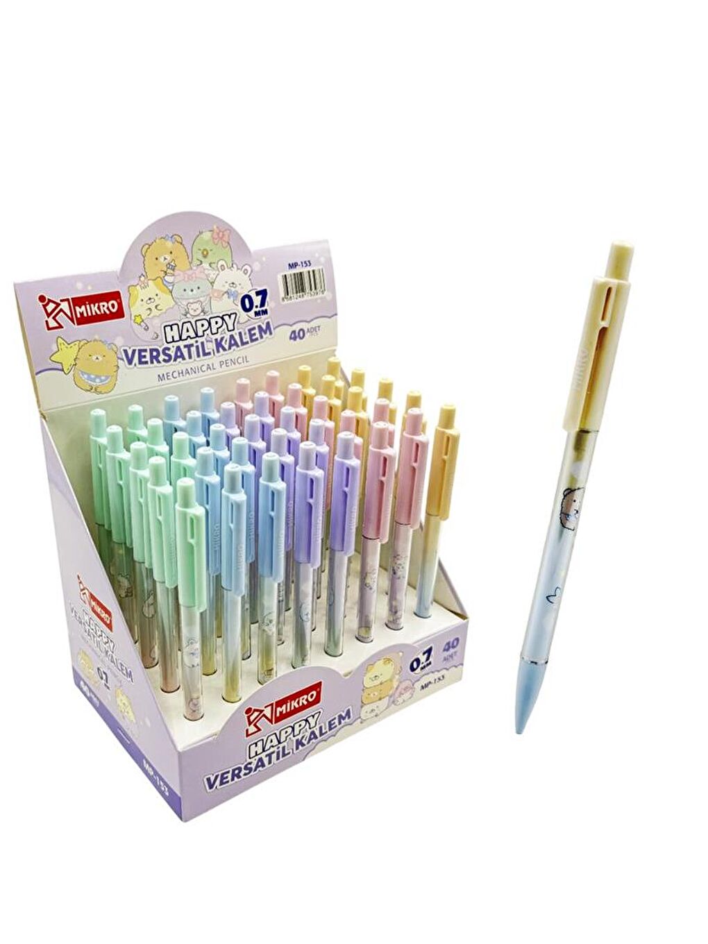 Versatil Happy Kalem 0.7 MP-153 1 Adet-1