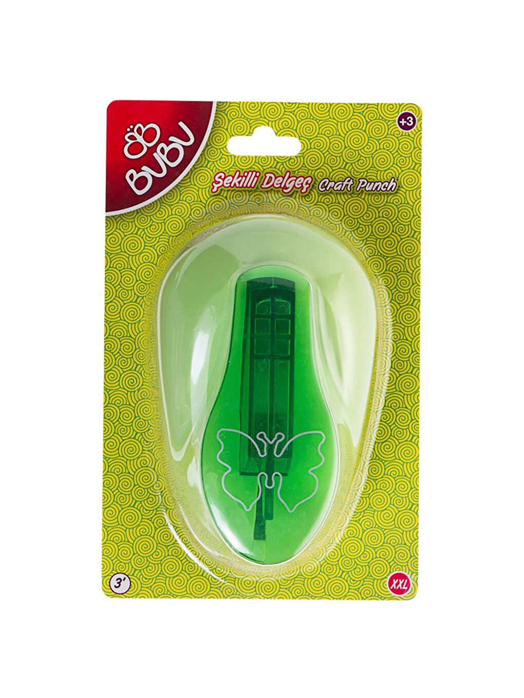 3 İnç XXL Kelebek Şekilli Delgeç (BUBU-DE0015)