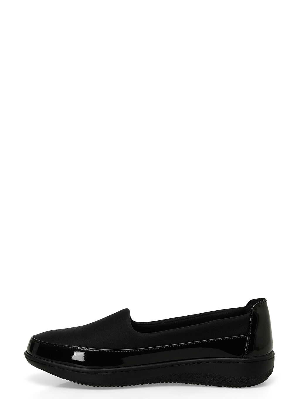 166537.RZ4PR Siyah Kadın Düz Ayakkabı-2