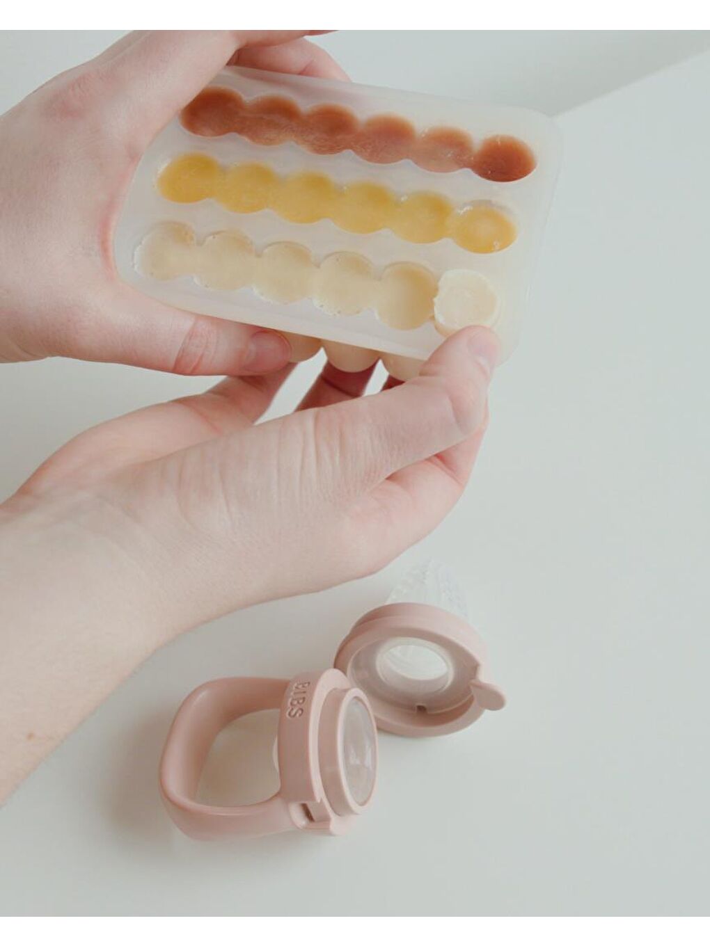 Bölmeli Dondurucu Saklama Kabı- Ivory-3