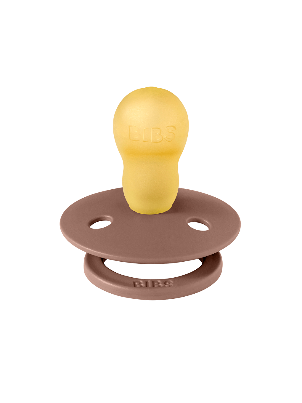 BIBS Colour Kauçuk Emzik - Woodchuck-0-6 Ay-3