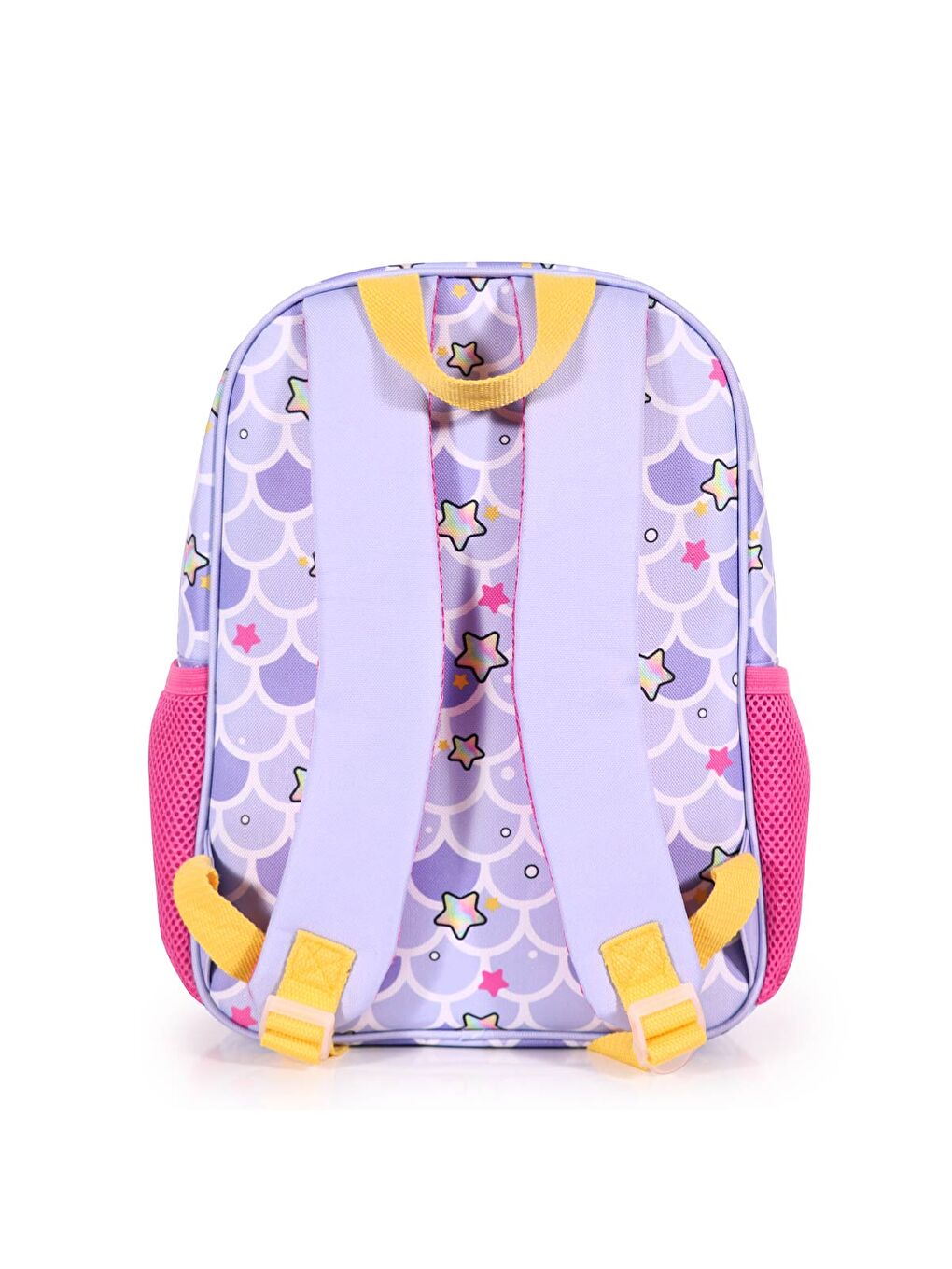 Çocuk Sırt Çantası, Kalem Kutusu, Beslenme Çantası 3'lü Set Pırıltılı Deniz Kızı-4