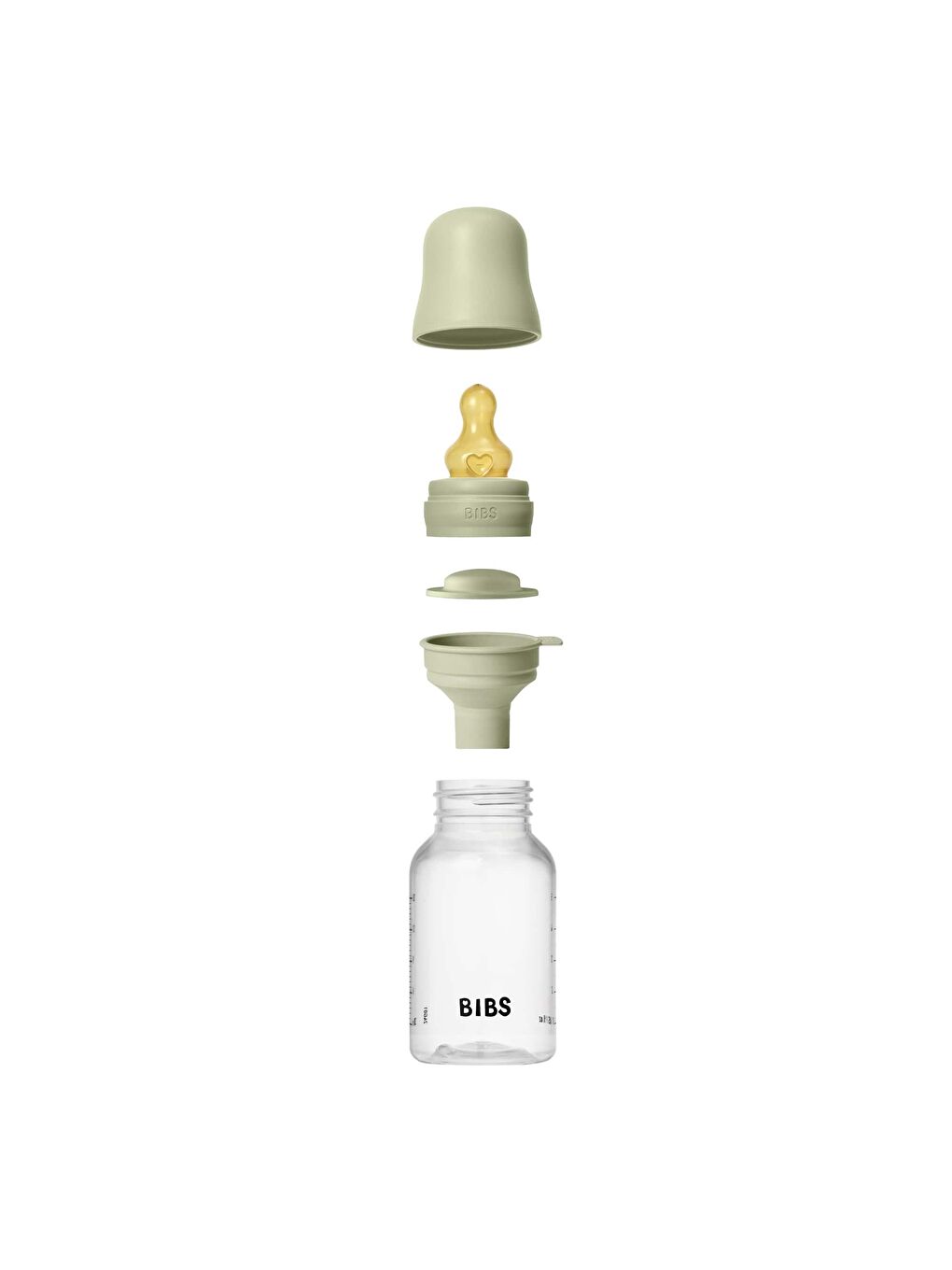 Baby PP Bottle Kauçuk Uç Biberon Sage 150 ml-2