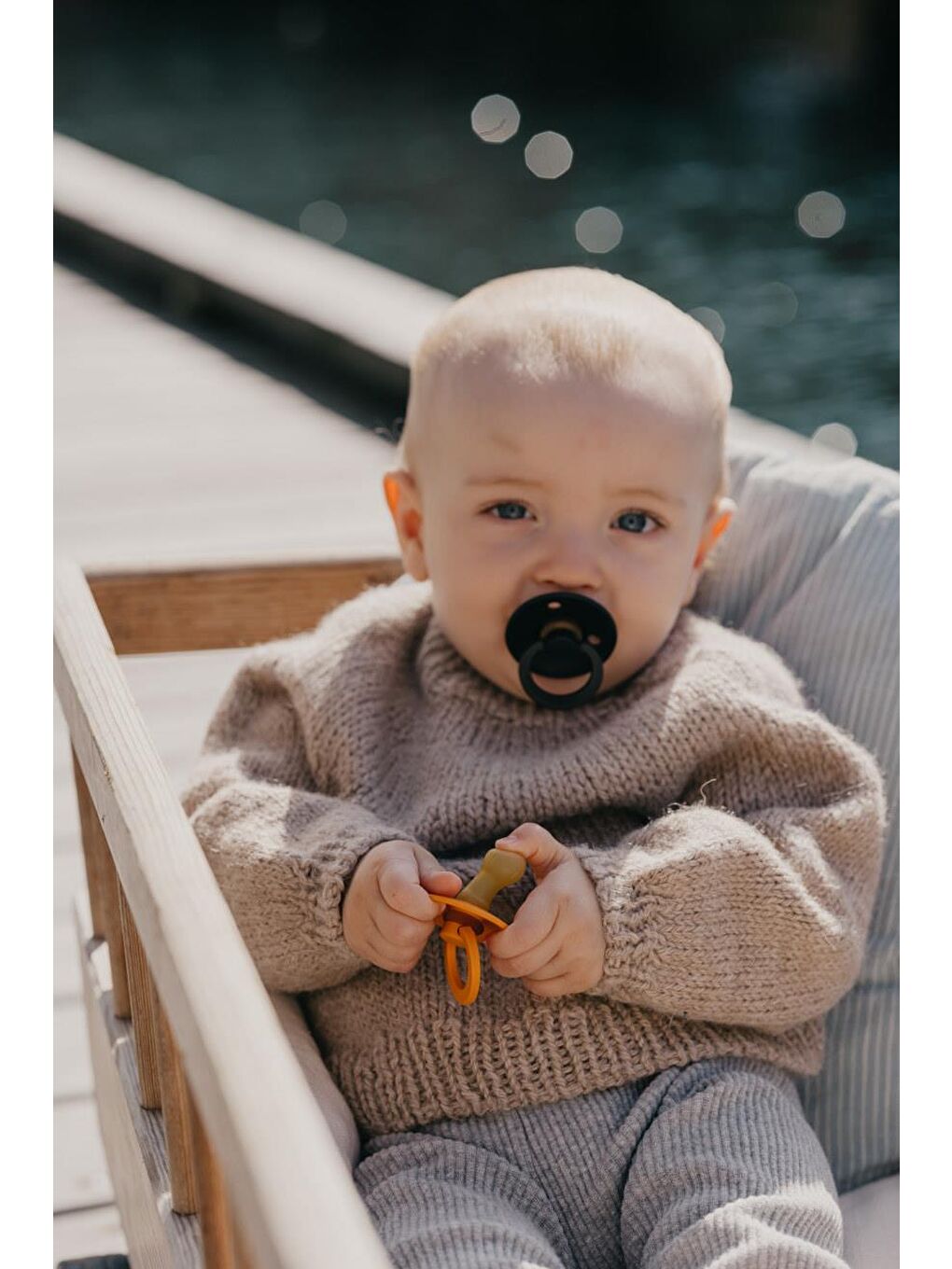 Colour Kauçuk Emzik - Black-0-6 Ay-4