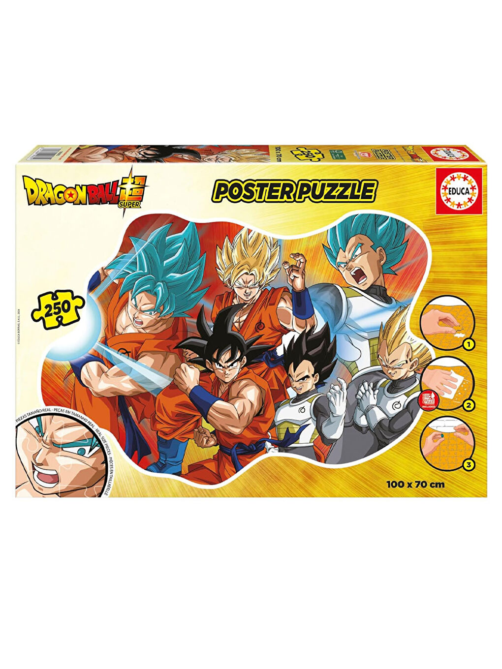 Çocuk Puzzle 250 Parça Dragon Ball Poster Yapboz 19965