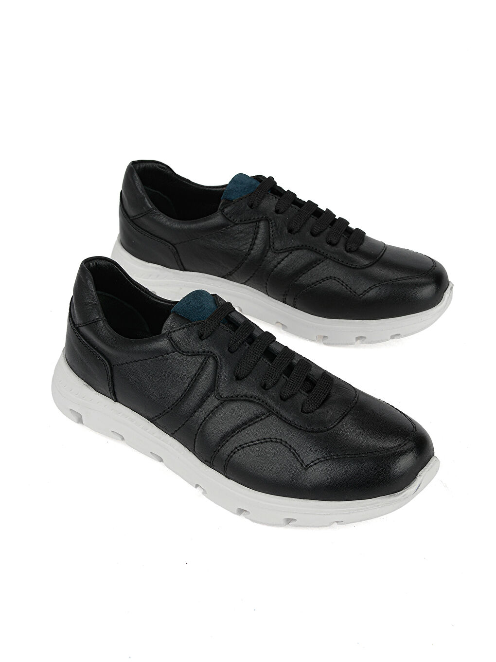 Kadın Hakiki Deri Günlük Ayakkabı 1611022Z2746 Siyah-1