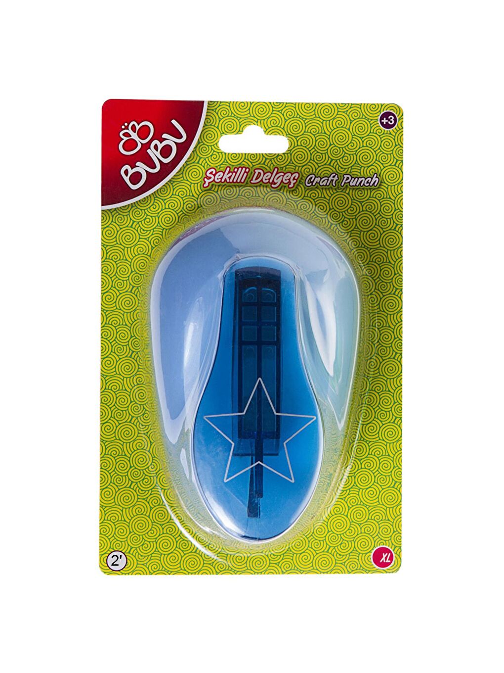 2 İnç XL Yıldız Şekilli Delgeç (BUBU-DE0023)
