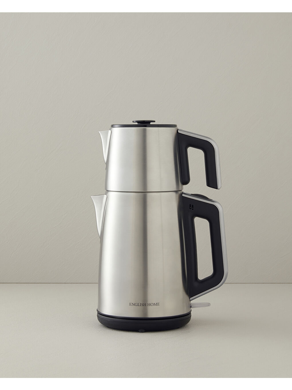 CMK 6010 Inox Çay Makinesi ve Kettle Siyah-Krom