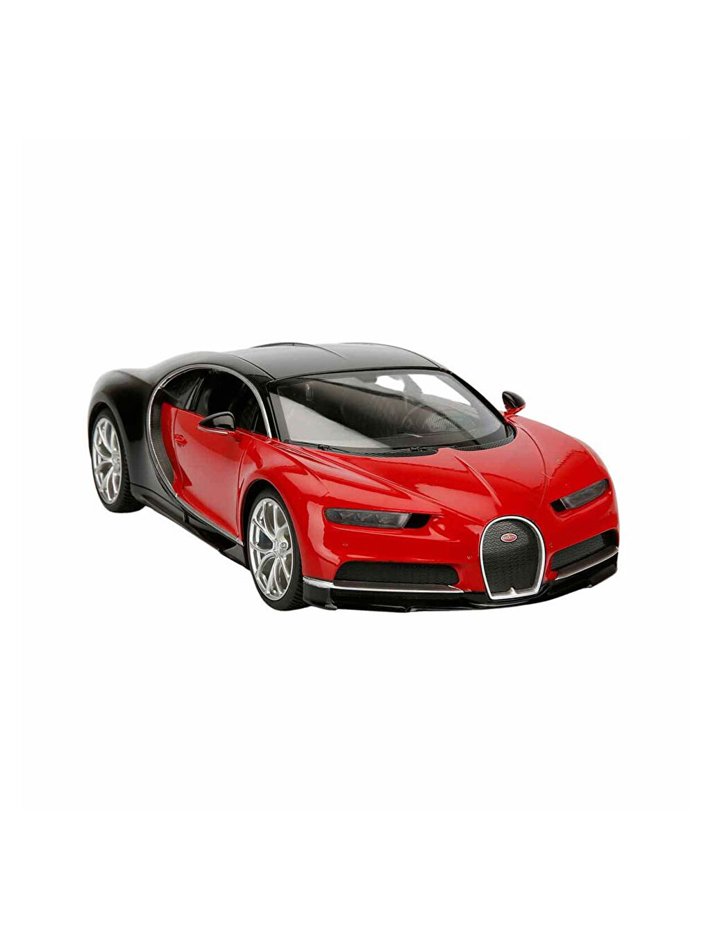 1:14 Bugatti Chiron Uzaktan Kumandalı Işıklı Araba Kırmızı-Siyah-2