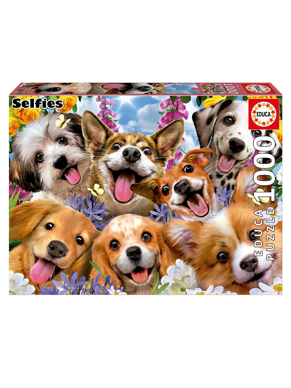 Puzzle 1000 Parça Yavru Köpek Selfiesi 19931