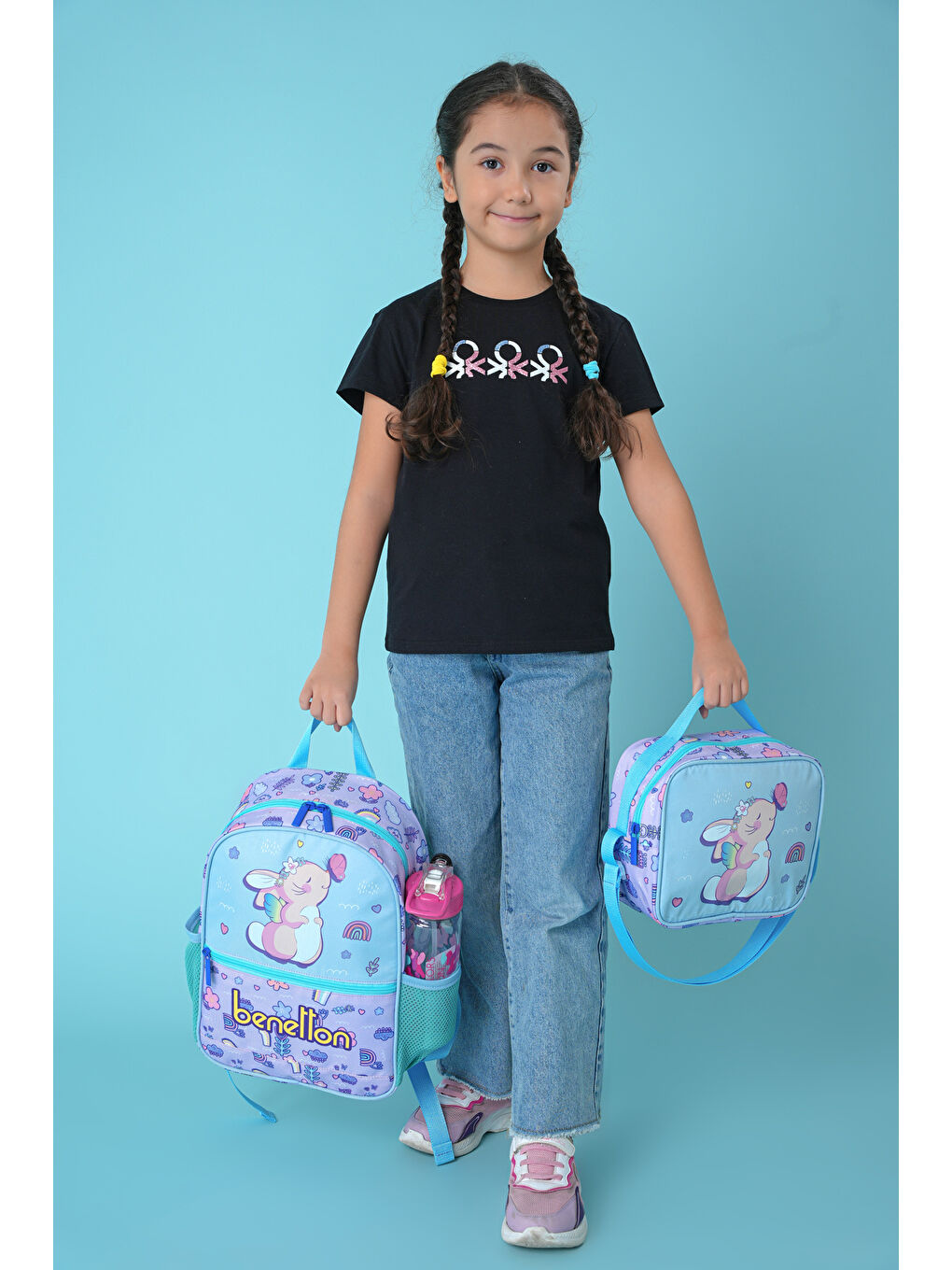 Kız Çocuk 3'lü Çanta Seti-1