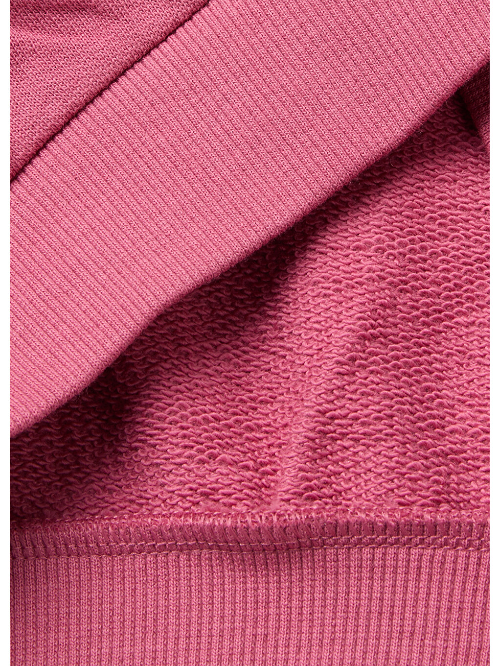 Kız Bebek Fuşya Önü İşlemeli Uzun Kollu Bisiklet Yaka Sweatshirt-2