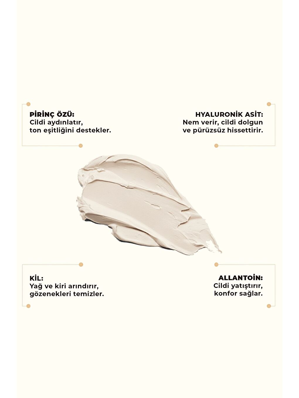 Beyazlatıcı Etkili Pirinç Özü Kil Maske 30 ml-1