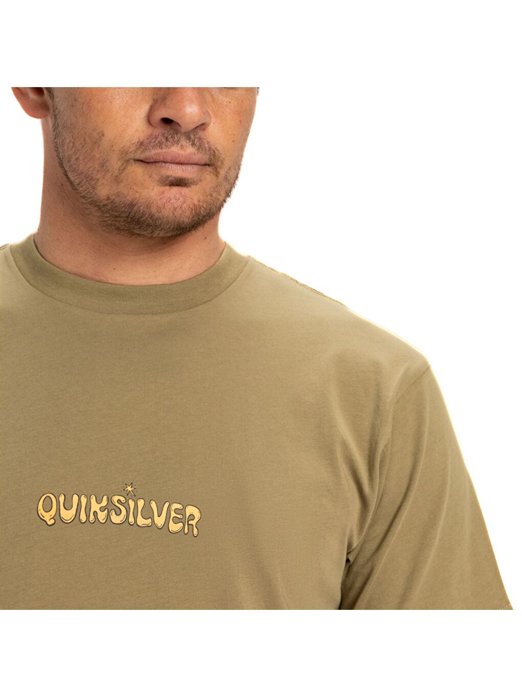 Haki Ev Disconnect Effects Erkek Tişört-2