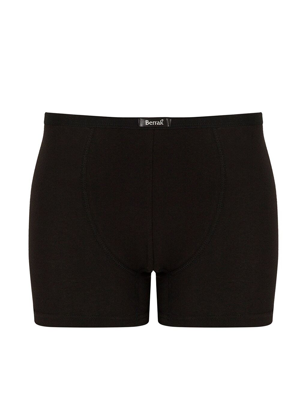 Siyah 4488 Modal Ince Kemer Büyük Beden  Erkek Boxer 5'li Paket-1