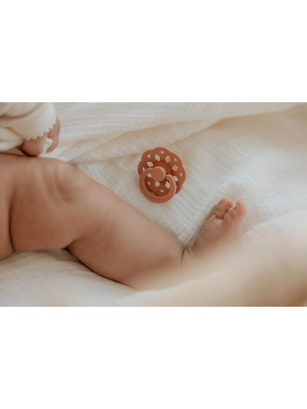 BIBS Boheme Kauçuk Emzik - Peach-0-6 Ay-4