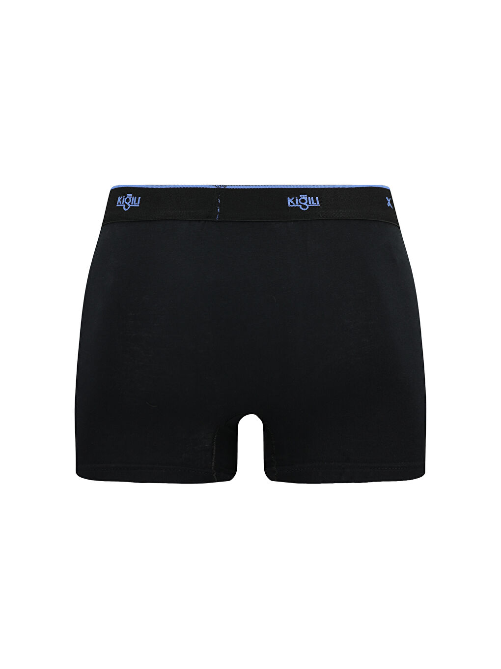 Siyah 2'li Pamuklu Elastanlı Rahat Esnek Boxer Seti-1