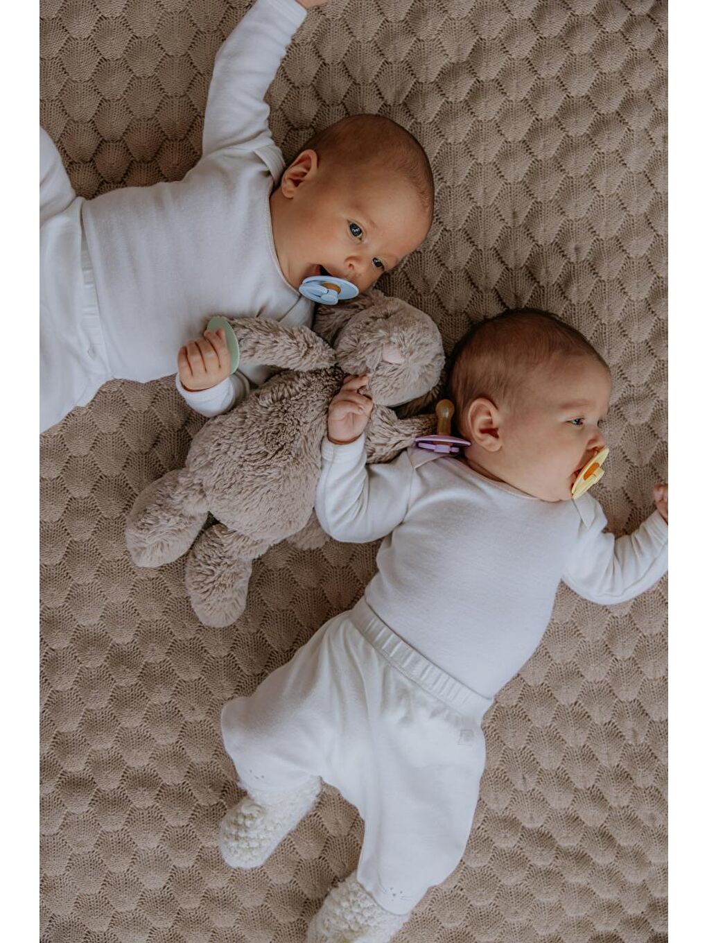 BIBS Colour Kauçuk Emzik - Baby Blue-0-6 Ay-4