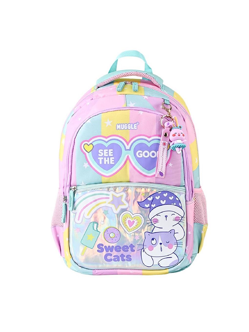 3 Bölmeli Good Be Kind Okul Sırt Çantası (MU-5735)