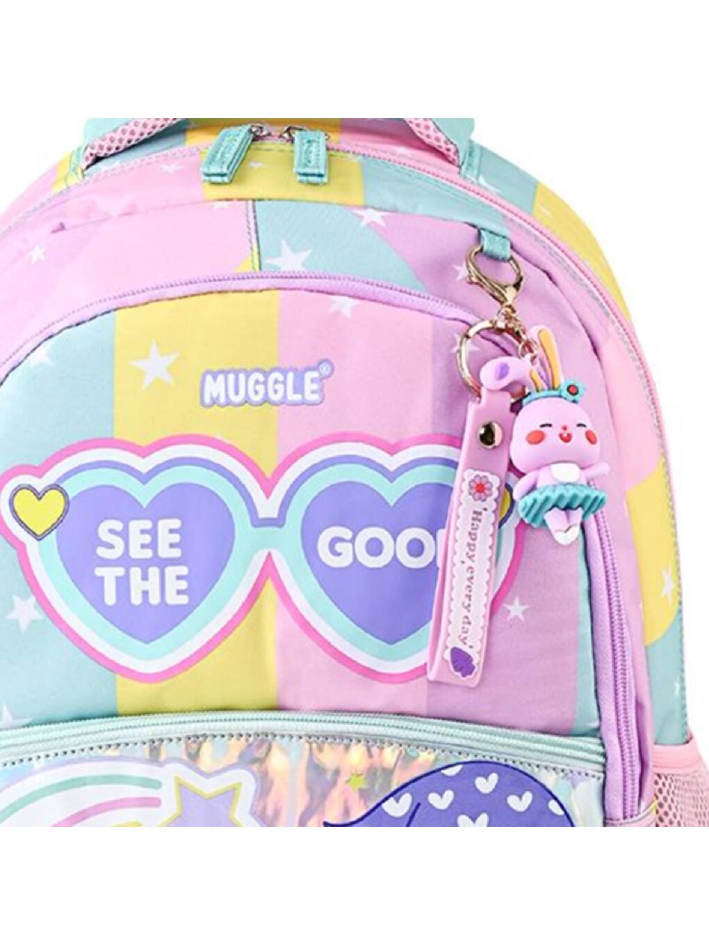 3 Bölmeli Good Be Kind Okul Sırt Çantası (MU-5735)-2