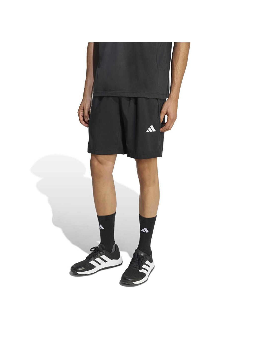 Workout Essentials Base Woven Erkek Siyah Şort