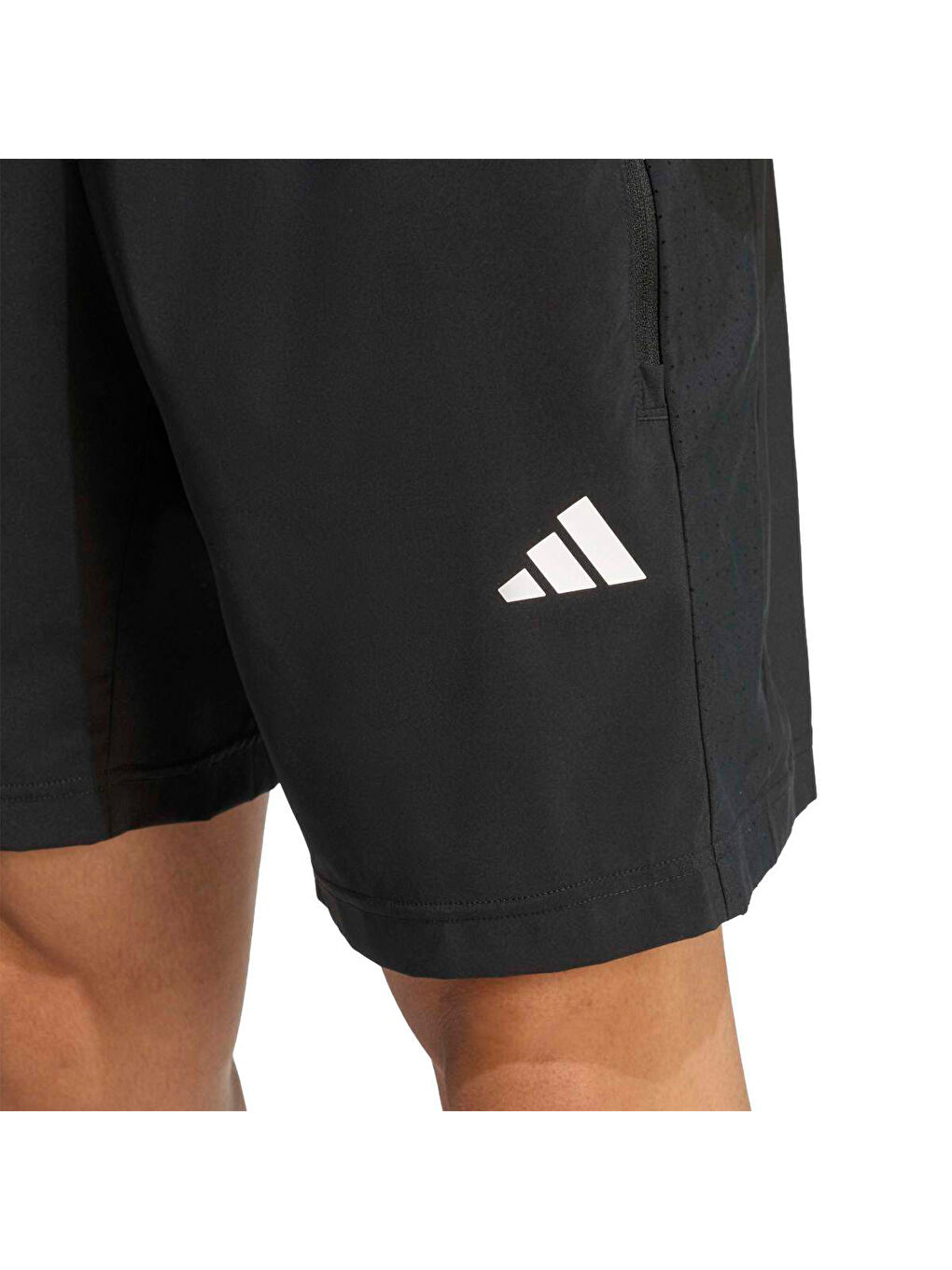 Workout Essentials Base Woven Erkek Siyah Şort-1