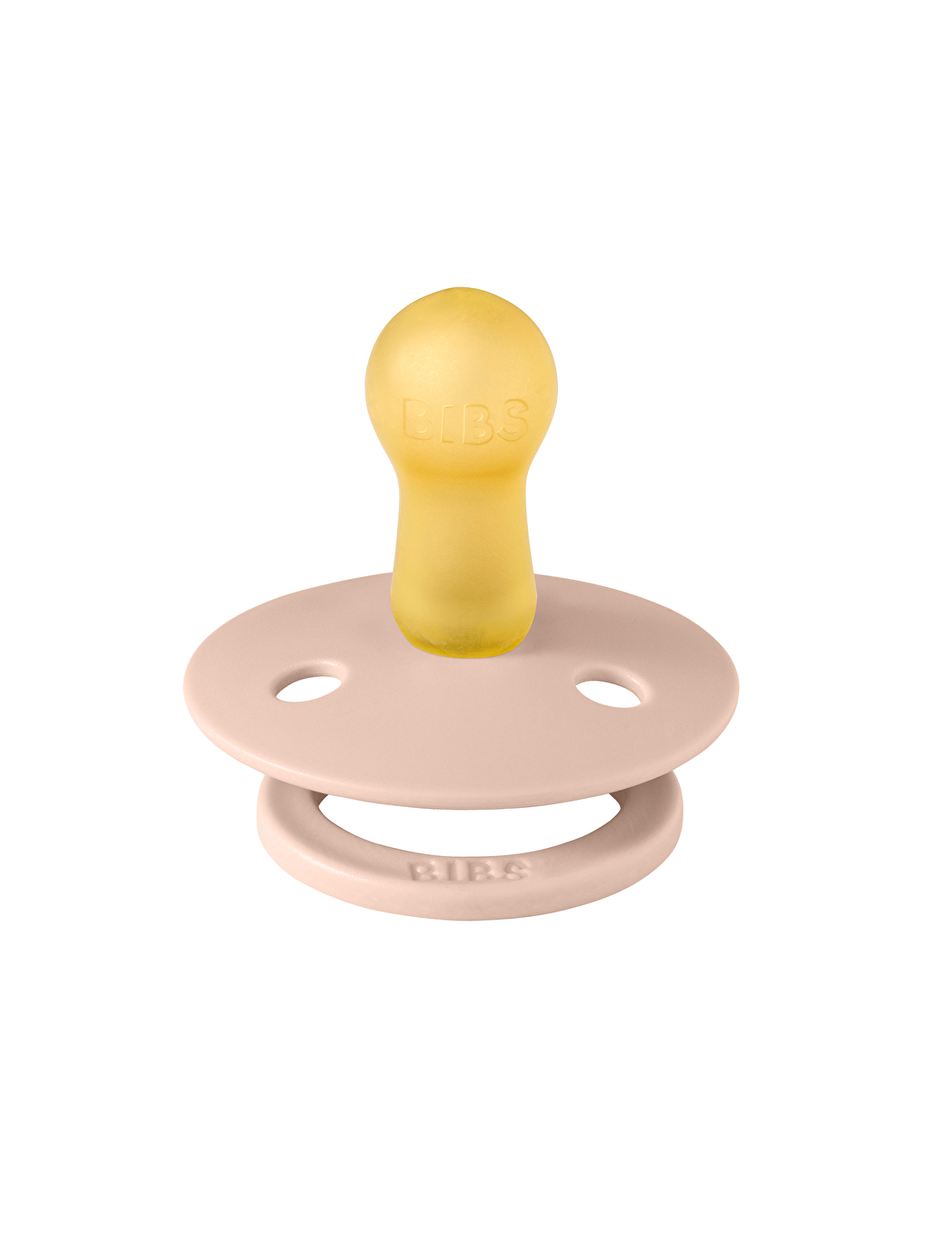 BIBS Colour Kauçuk Emzik - Blush-0-6 Ay-2