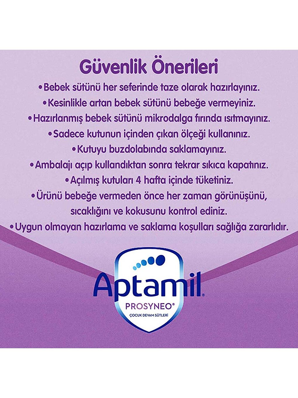 Prosyneo 1 Bebek Sütü 800 G 0-6 Ay-5