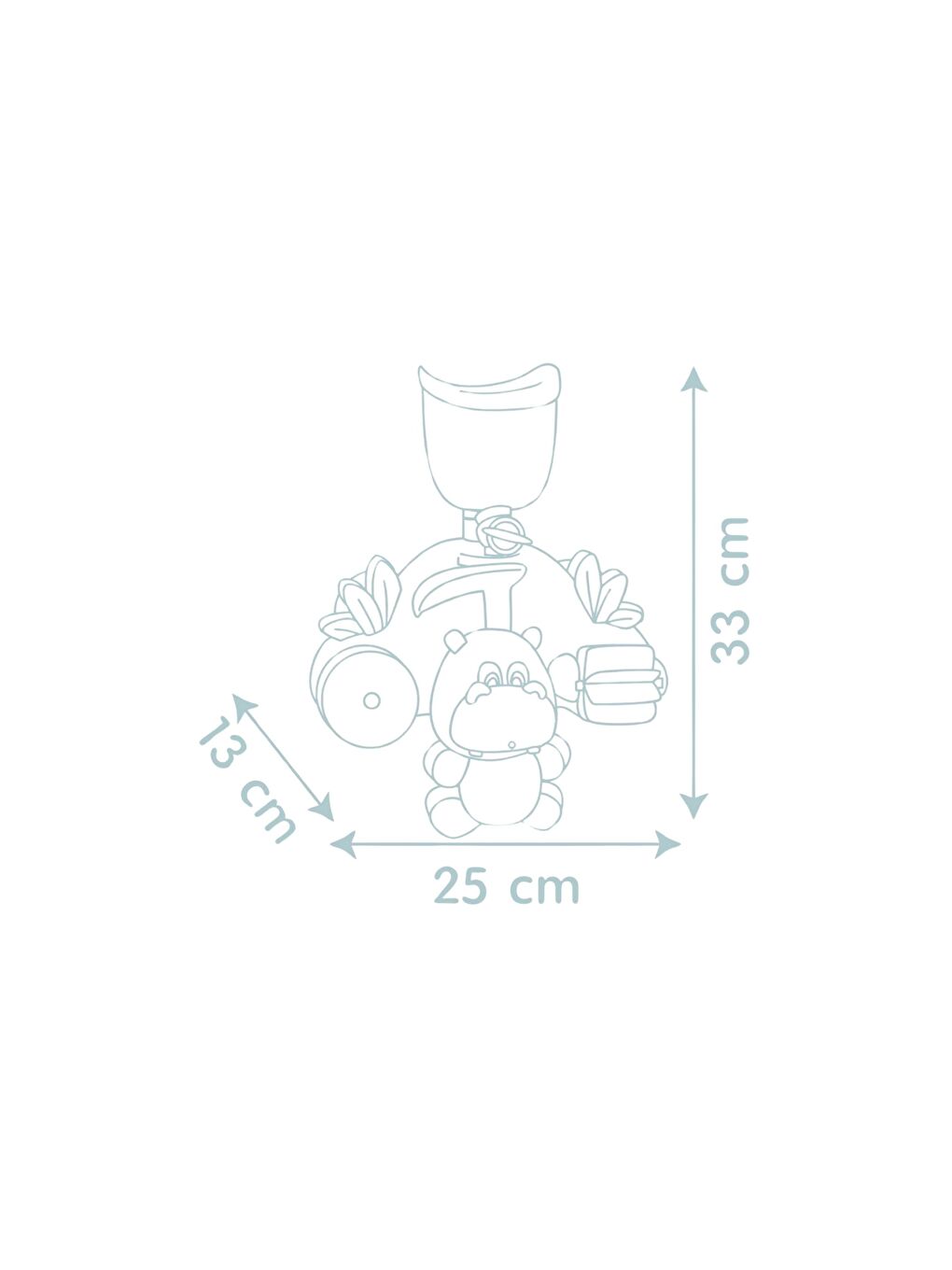 Hippo Su Aygırı Banyo Oyuncağı-2