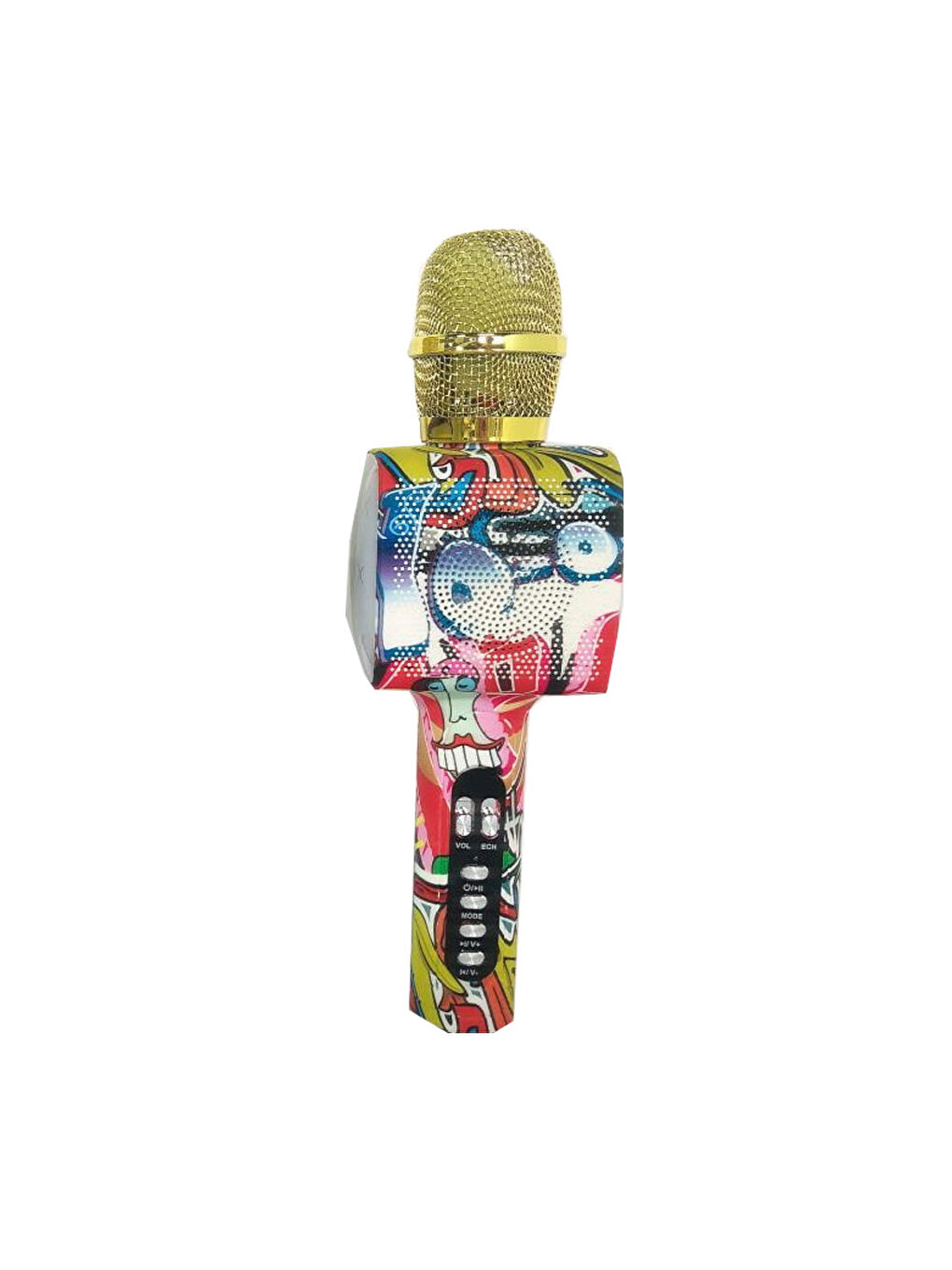 Grafitti Karaoke Mikrofonu Pembe-1