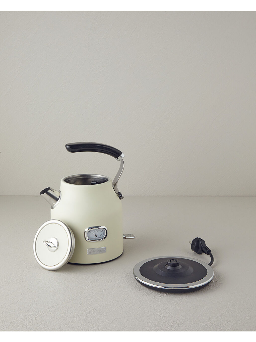 Retro Su Isıtıcı 1,7 Lt Krem-1