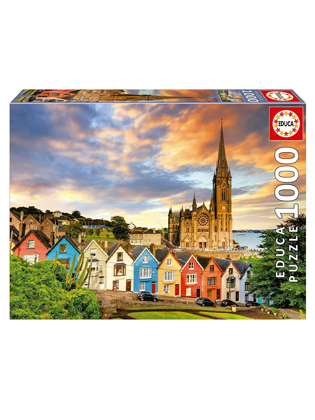 Puzzle 1000 Parça Cobh Katedrali, İrlanda 19927