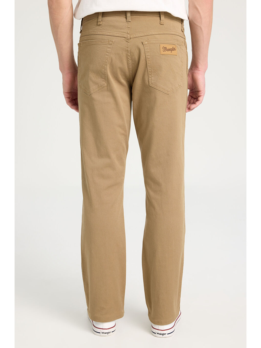 Kahverengi Regular Fit Normal Kesim Normal Bel Camel Esnek Pantolon-1