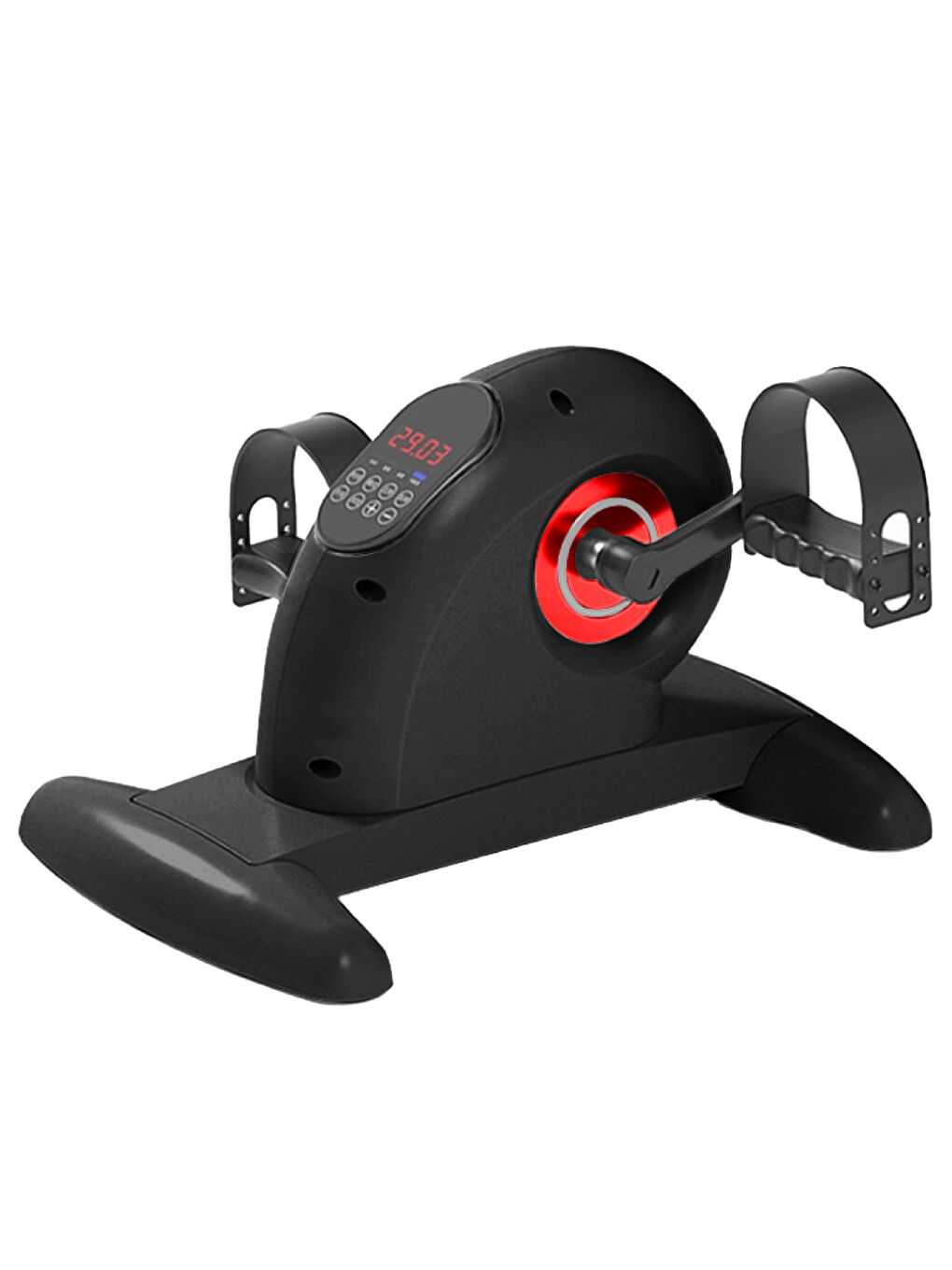 Karışık Mini Elektrikli El Ve Ayak Egzersiz Bisikleti Dijital Göstergeli Eliptik Kondisyon Bisikleti-3