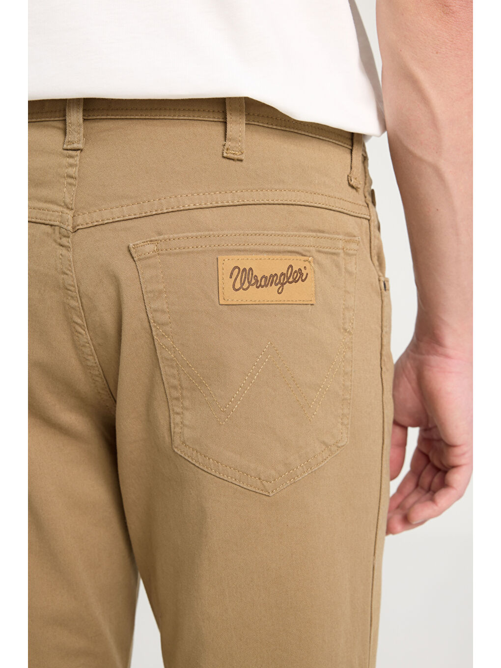 Kahverengi Regular Fit Normal Kesim Normal Bel Camel Esnek Pantolon-3