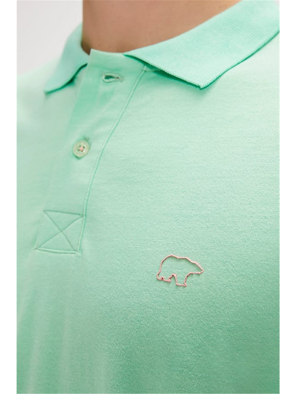 Rixon Yeşil Polo Yaka Erkek Tişört-1