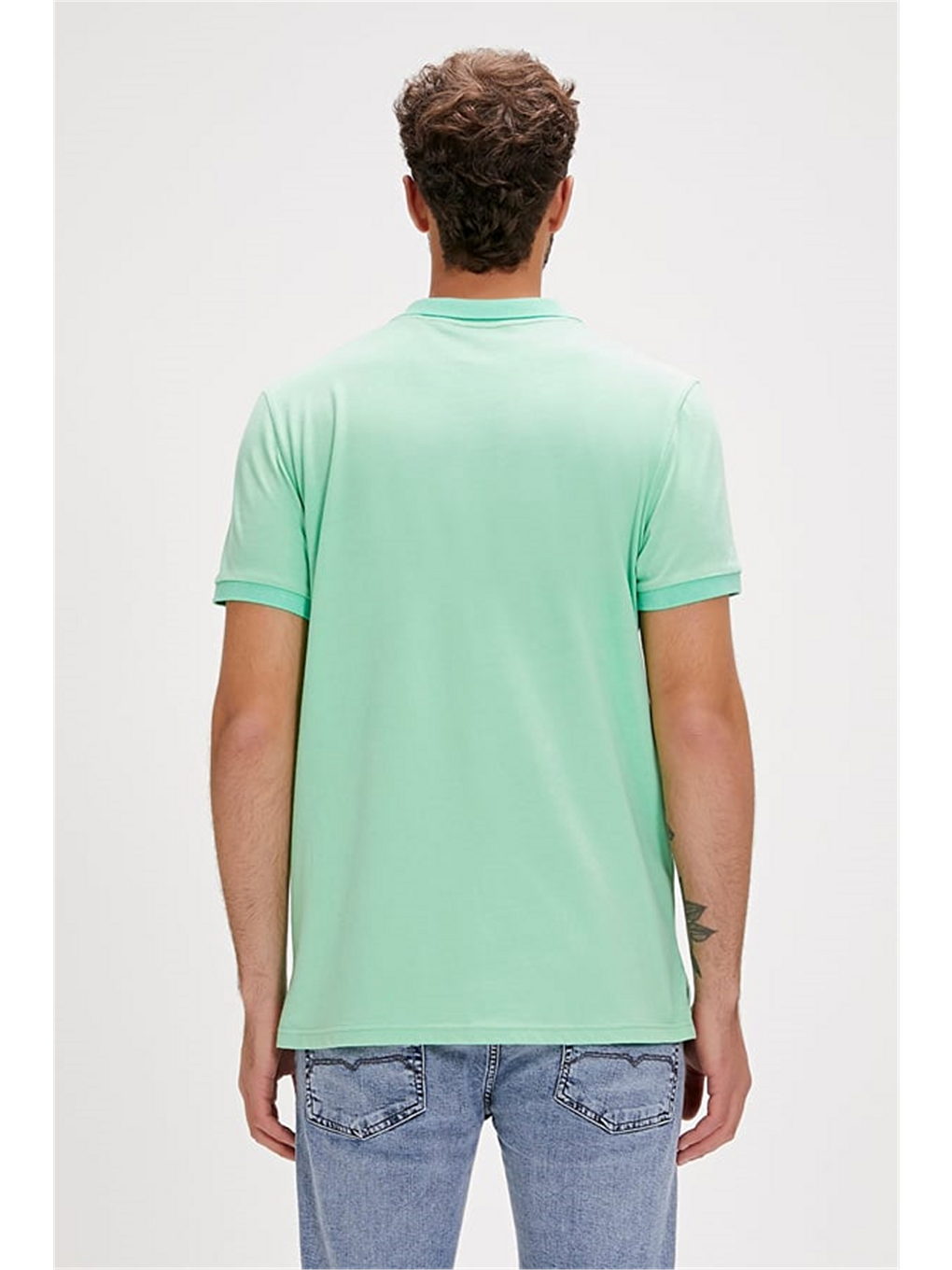 Rixon Yeşil Polo Yaka Erkek Tişört-2