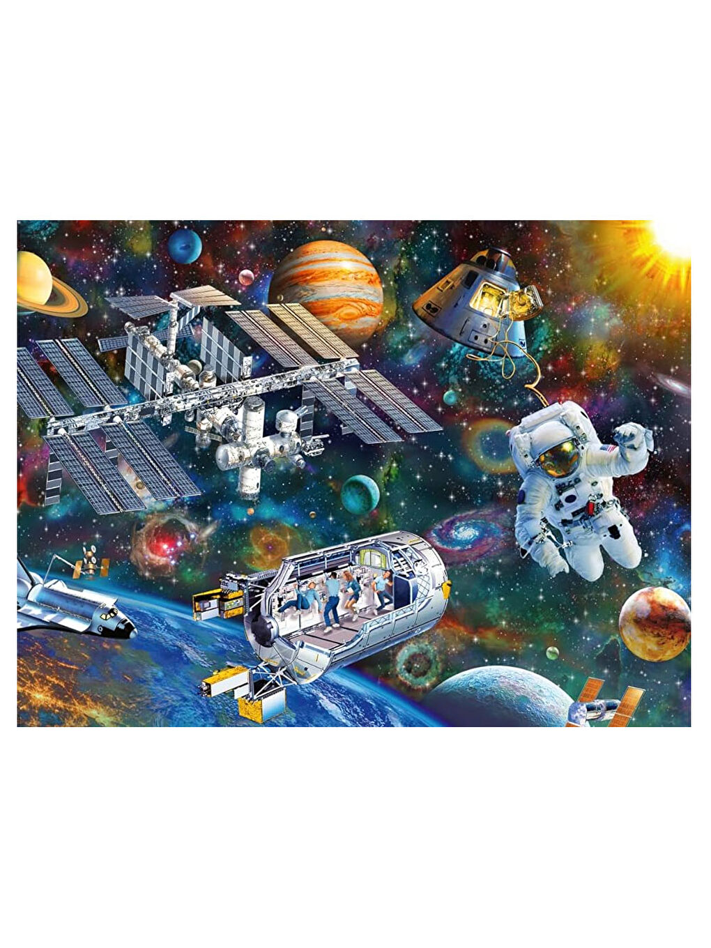 Çocuk Puzzle 200 Parça Dünya Keşfi 126927-1